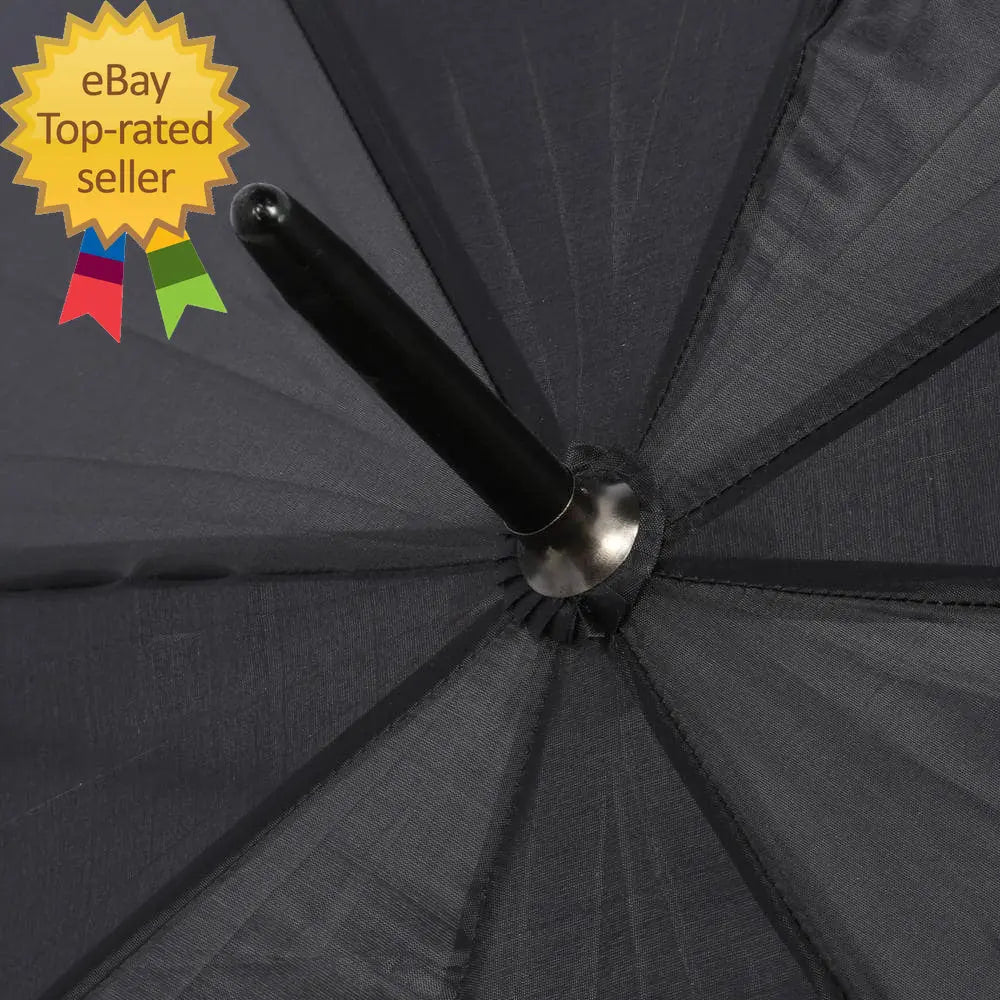 5 Ft. Golf Umbrella in All Black