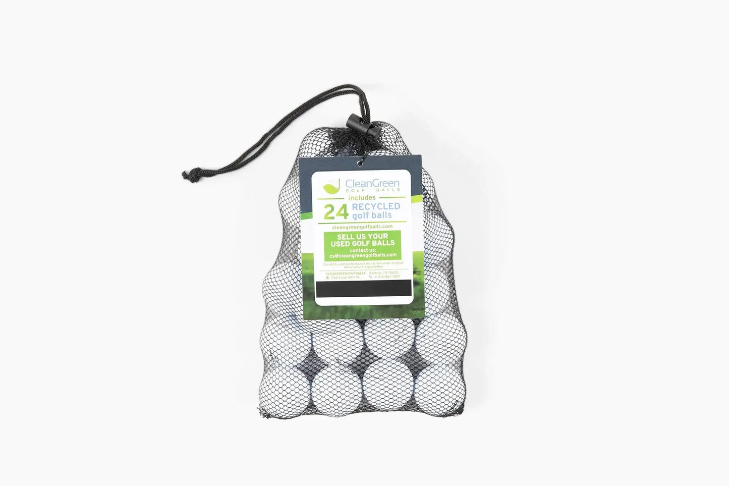 Golf Balls 24 Store Line Used Golf Balls White