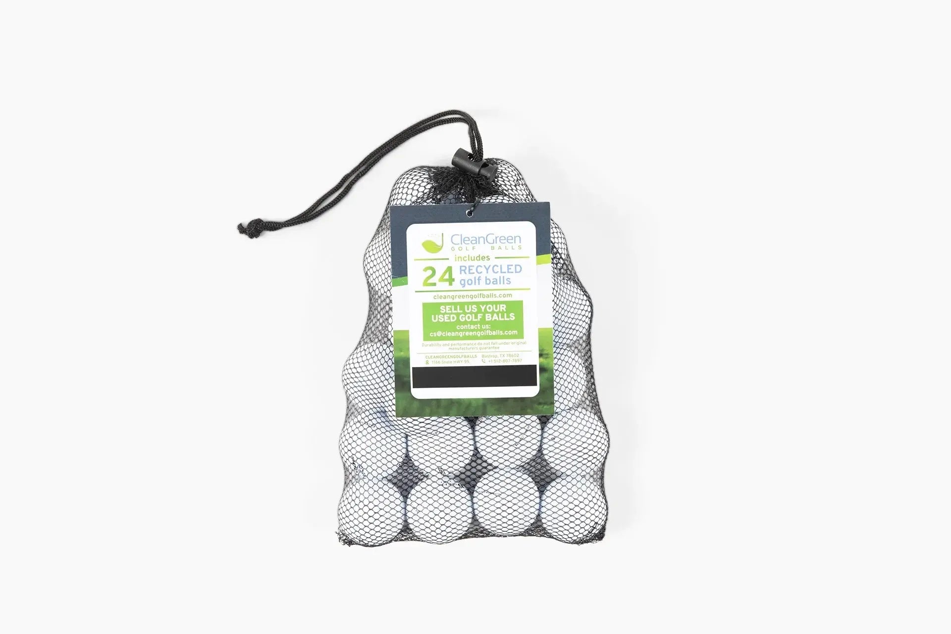 Golf Balls 24 Store Line Used Golf Balls White